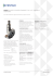 Sempell Safety and Relief Valves, Series Mini-S