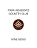 PARK MEADOWS COUNTRY CLUB