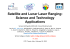 Satellite and Lunar Laser Ranging: Science and Technology