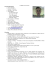 CURRICULUM VITAE Personal Information • Name