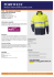 Portwest Technical Data - FR74