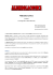 Comunicato stampa 1