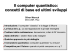 Il computer quantistico