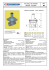 VALVOLE DI SFIORO RELIEF VALVES