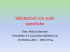Valutazioni con scale speciche