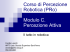 Corso di Percezione Robotica (PRo) Modulo C