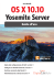 Yosemite Server