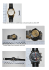 Orologio marca Festina in oro modello donna con bracciale in pelle