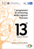 13° Rapporto annuale sugli screening oncologici della regione