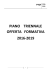 PIANO TRIENNALE OFFERTA FORMATIVA 2016-2019