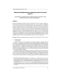 Recent developments for quarterly service turnover indices 1
