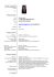 formato europeo per il curriculum vitae