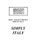 simply italy - Unison Research