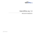 OpenOffice.org 1.0 Manuale d`installazione