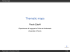 Thematic maps - Università degli Studi di Trento