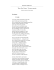 Three New Poems / Tre nuove poesie