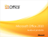 Microsoft Office 2010