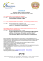 Programma dei Lavori di Formazione 18 Maggio 2015