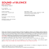 SOUND of SILENCE