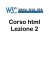 Contenuto di una pagina html