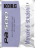 KORG Pa500 1.0 Manuale di istruzioni (I1)