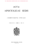 Acta apostolicae Sedis. Commentarium Officiale