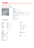 PRODUCT DATA SHEET Tolomeo micro tavolo