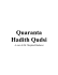 Quaranta Hadith Qudsi