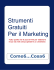 Strumenti Gratuiti Per il Marketing