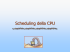 Module 6: CPU Scheduling