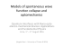 Models of spontaneous wave func9on collapse and optomechanics