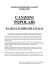 Canzoni CORO - Cral La Scala