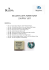 BULOVA LISTA FORNITURA / SUPPLY LIST