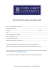 APPLICATION FOR ENGLISH SUMMER CAMP