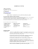 curriculum vitae
