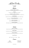 Lunch Menu - Bella Piatti