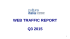 CulturaItalia web traffic report 2015