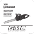 2400w electric chainsaw