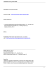 Newsletter del 18 gennaio 2005