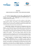 Press release - Fondazione terzo pilastro