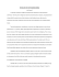 THE ROLE OF FAITH IN THE BUSINESS WORLD Josh Pownall For