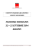 2014 Madrid Relazione Riassuntiva