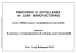 PERCORSO di ECCELLENZA in LEAN MANUFACTURING