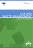 Life cycle assessment e waste management