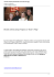 Cercasi comparse per Beautiful. Invia mail entro