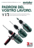 padroni del vostro lavoro.