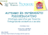 AUTISMO ED INTERVENTO PSICOEDUCATIVO Strategie operative