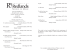 Joint Junior Recital