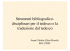 Strumenti bibliografico- disciplinari per il tedesco e la traduzione dal