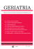 Novembre - Dicembre - Società Italiana Geriatria Ospedale e Territorio